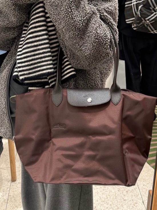 Longchamp Handbags - New Longchamp Le Pliage Mocha large